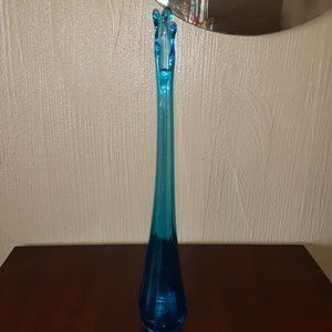 MCM L.E. Smith Art Swung Glass Vase